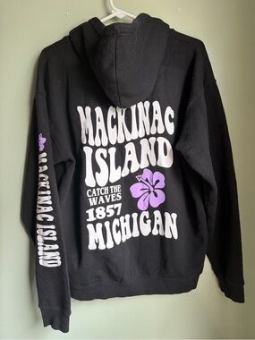 Mackinac Island Zip Up Hoodie